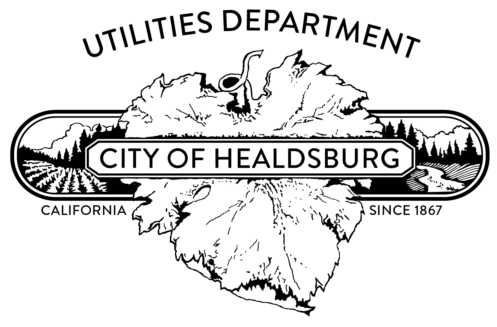 City of Healdsburg Utilities Department logo