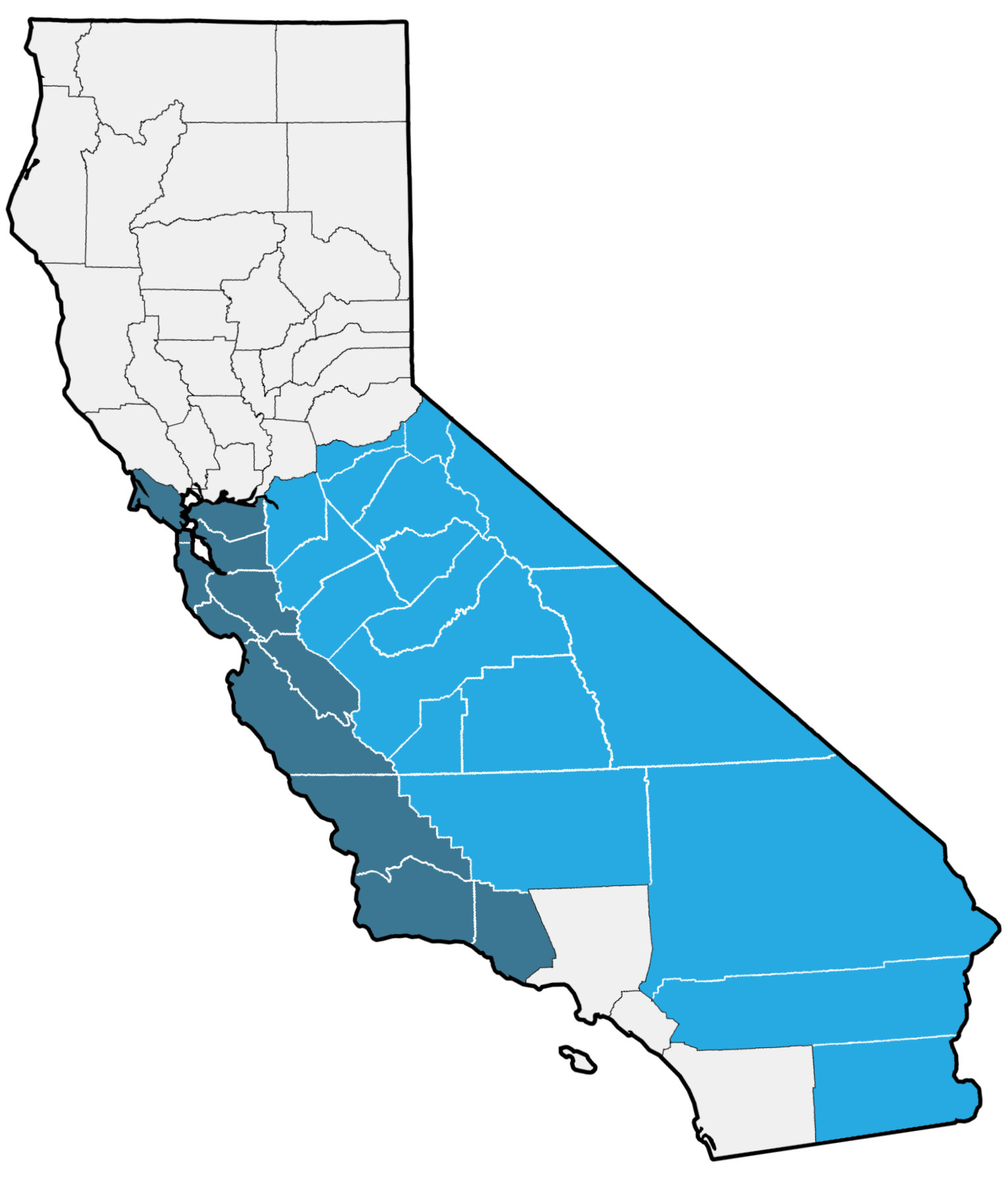 CALeVIP Golden State Project Funding Map